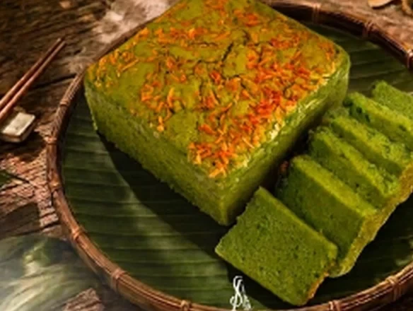 Kek Hawaii Pandan