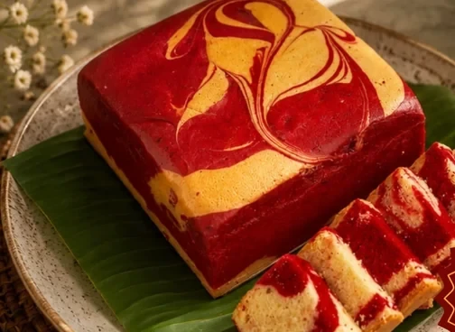 Kek Marble Red Velvet